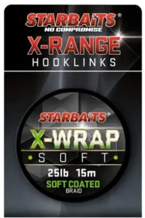 Solde Tresse gainé STARBAITS X-wrap soft coated - 35Lb - 15M