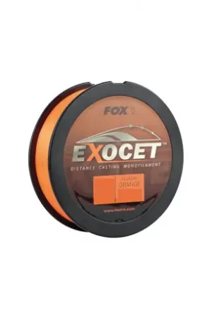 Authentique Nylon FOX Exocet Fluoro Orange Mono 0.30mm 14lb 1000M