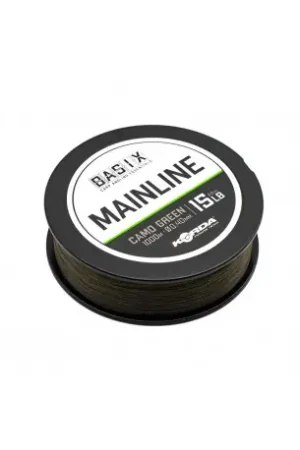 Nylon KORDA Basix Mainline 1000m 0.35mm 12Lbs-5.4kg Prix Choc