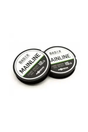 Nylon KORDA Basix Mainline 500m 0.35mm 12Lbs-5.4kg Nouvelle Collection