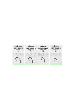 Acheter En Ligne Hameçons KORDA Basix kurv shank barbless n°4