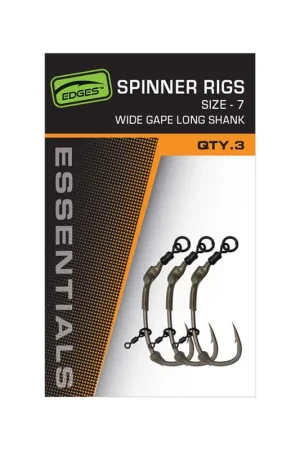 Expédition Rapide Spinner rig FOX wide gape long shank- taille 5