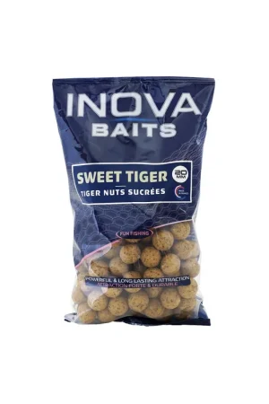 Quantité Limitée Bouillettes FUN FISHING inova sweet tiger 20mm - 800gr