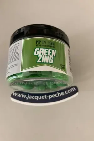 Vente Flash Pop ups DREAM BAITS Green Zing 15mm 50Gr
