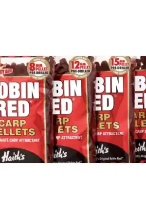Pellets DYNAMITE BAITS Robin Red 900gr 12mm (pré-percé ) Meilleure Vente