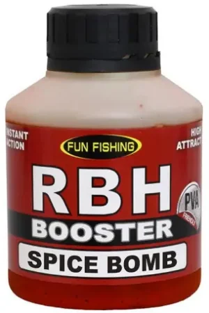 Meilleur Prix Booster FUN FISHING RBH Spice Bomb 250ml
