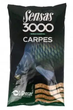 Amorce SENSAS 3000 CARPES ET GROS POISSONS 1KG Top Vente