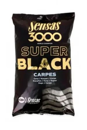 Amorce SENSAS 3000 Super black carpe 1kg Acheter Direct