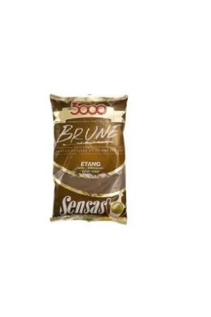 Amorce SENSAS 3000 Etang brune 1kg Prix Cassé