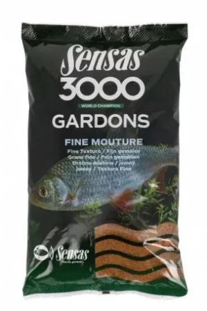 Amorce SENSAS 3000 GARDONS FINE MOUTURE 1KG Prix Promo
