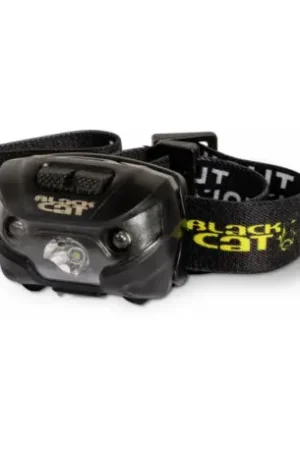 Lampe frontale BLACK CAT Night vision 1500 noir/vert Nouveauté