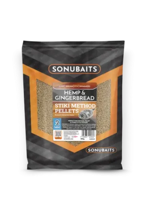 Pellets fin perfect Sonubaits Stiki method hemp-gingerbread- 2mm Authentique
