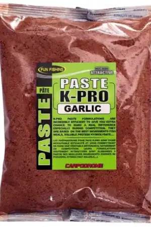 Expédié Aujourd'hui Pâte FUN FISHING K Pro Garlic Ail 500Gr