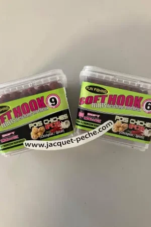 Pellets d'eschage moelleux FUN FISHING Pois Chiches Epicer 6mm110Gr Prix Promo
