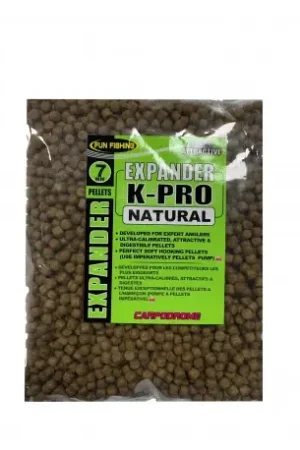 Pellets Expander FUN FISHING K-pro Natural - 4mm - 300Gr Jusqu'à Épuisement Des Stocks
