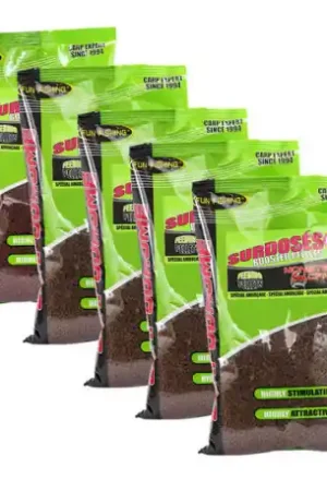 Satisfait Ou Remboursé Pellets D'amorçage FUN FISHING Surdosés 3mm - Pois chiches épicés - 700Gr