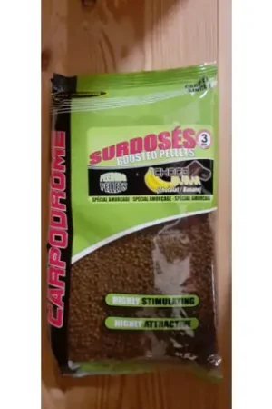 Remise Pellets D'amorçage FUN FISHING Surdosés 3mm - Choco Banane - 700Gr