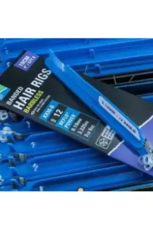 Hameçons monté PRESTON KKM-B banded - 0.17mm - 3.088 kg - taille 18 - 10cm Réduction
