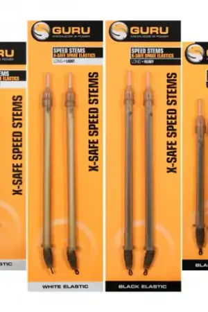 Nouvel Arrivage Elastiques de rechange GURU X-safe speed stems - Long/Light - White
