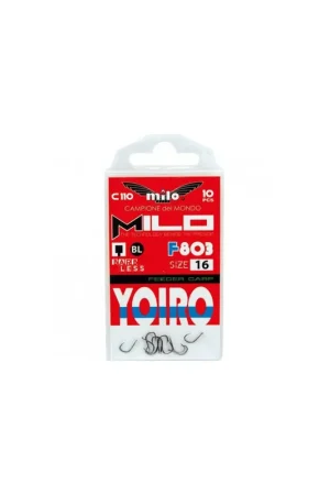 Achat Immédiat Hameçons MILO yoiro F803- n°12