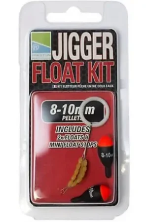 Satisfait Ou Remboursé Kit de flotteurs PRESTON Jiggers 8-10mm