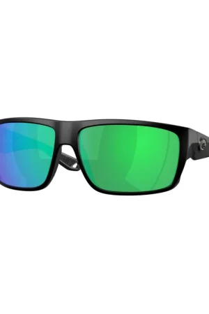 Acheter Direct Lunettes COSTA Fly Line Matte Black 580G Green Mirror