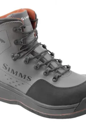 Chaussures SIMMS Freestone Gunmetal Semelles Feutre size 12/45 Nouvelle Collection