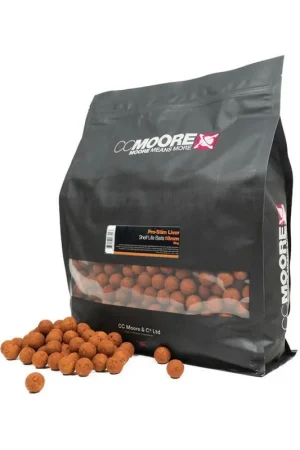 Nouvel Arrivage Bouillettes CCMOORE pro stim liver - 24mm- 1 KG