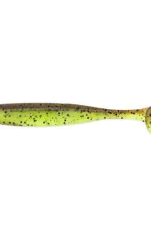 Satisfait Ou Remboursé Leurre KEITECH Easy shiner 3inch Green pumpkin/Chartreuse
