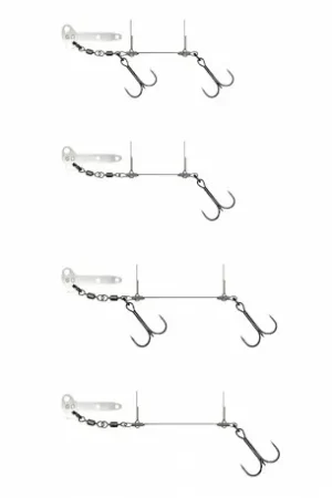 Acheter Direct Stinger SAVAGE GEAR Pro peg blade rig Large 10cm 23kg