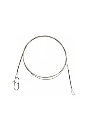 Bas de ligne acier + agrafe CORMORAN 7 brins 50cm 15kg Paiement Sécurisé