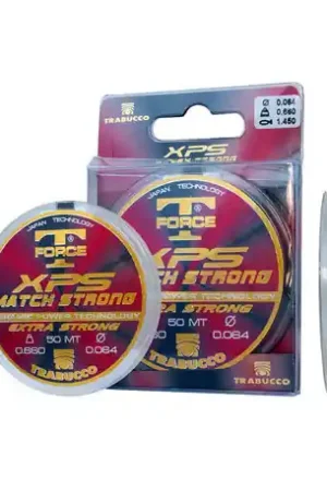 Jusqu'à Épuisement Des Stocks Nylon TRABUCCO XPS Match Strong 0.121 mm 2.300 kg