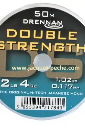 Vente Directe Nylon DRENNAN Double Strength 0.128mm 1.25Kg 50m