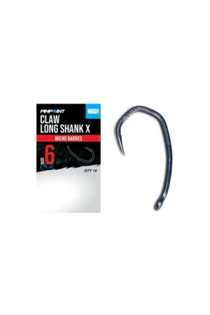 Acheter En Ligne Hameçon NASH claw long shank X n°4