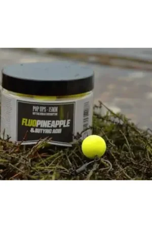 Haute Qualité Pop ups DREAM BAITS Fluo Pineapple & acid n'butyric 20mm - 50Gr