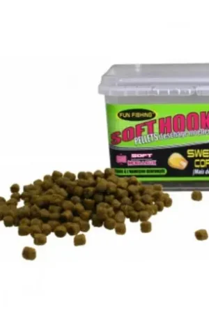 Satisfait Ou Remboursé Pellets d'eschage moelleux FUN FISHING Maïs Doux 9mm - 110Gr
