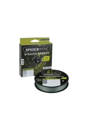 Tresse SPIDERWIRE Stealth smooth vert SSM8 0.29mm 26.4 kg 150m Seulement Aujourd'hui