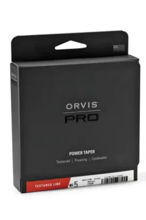 Soie ORVIS Power Taper Textured WF7F Promotion Saisonnière