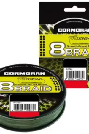 Tresse CORMORAN 8-Braid 1200m 0.20mm 15.1kg Produit De Marque