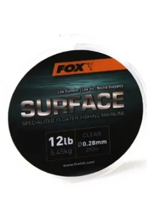 Prix Choc Surface floater mainline FOX Clear 15lb - 6.82Kg -250m