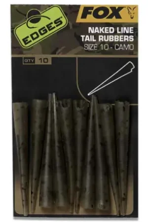 Tétine FOX naked line tail rubbers size 10-camo Dernier Modèle