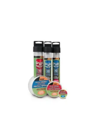 Recharge filets solubles PVA Mesh FOX Mailles fines 10m Super étroit 14mm Vente Directe