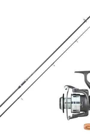 Offre Exclusive Ensemble Prowess Carpinstinct Scorpium Canne X 10' 3lb + + Moulinet X 7004 FD