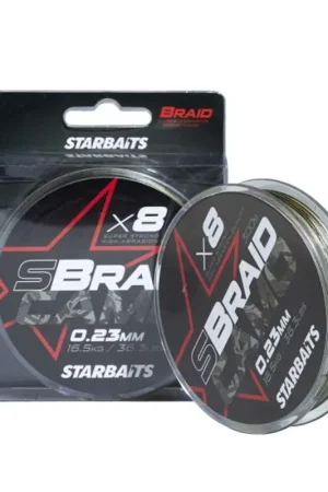 Tresse Starbaits S Braid Camo X8 300 m Vente Directe