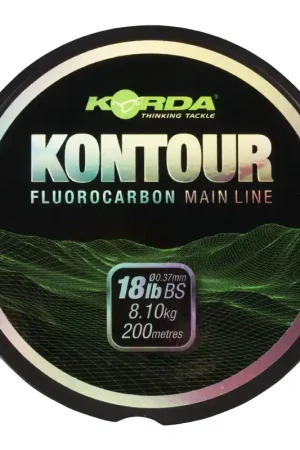 Fluorocarbone carpe korda kontour 200m Promotion