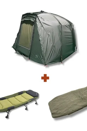 Pack H Max Spider + Bedchair + Sleeping Bag Prix Promo