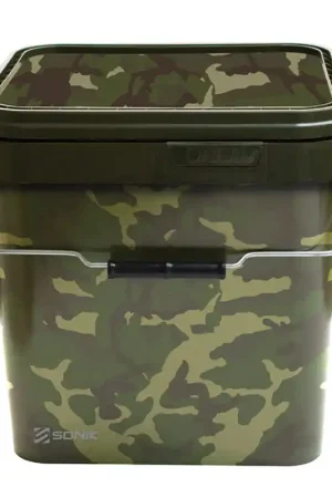 Seau Carré Sonik Camo Square Bucket Camouflage 17L Bon Plan