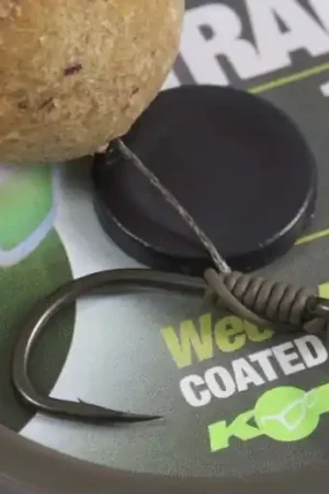 Tresse gainée carpe korda n trap soft green Prix Promo