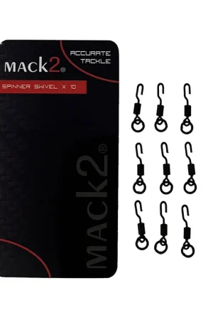 Emerillons Mack2 Spinner Swivel x10 Prix Promo