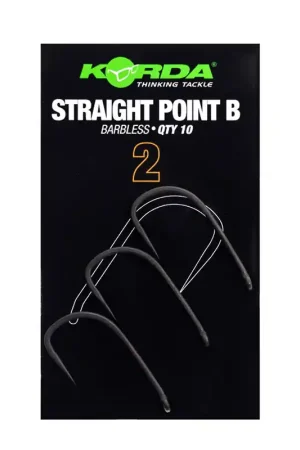 Commander Vite Hameçon Korda Straight Point Barbless